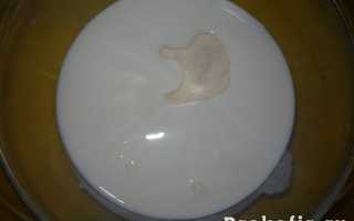 Манник на кефире без муки