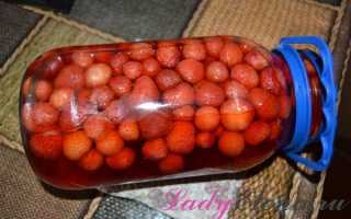 Компот из клубники на зиму – 10 вкусных пошаговых рецептов