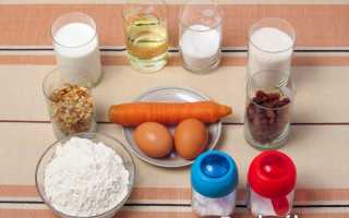 Морковный кекс в мультиварке без масла на кефире