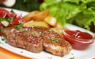Рецепты приготовления антрекота из различных видов мяса на сковороде и в духовке