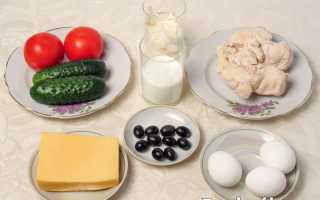 Салат арбузная долька с курицей — пошаговый рецепт с фото (на кефире) + 3 рецепта