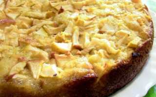 Пышная шарлотка на кефире с яблоками в духовке — 5 простых и вкусных рецептов с фото пошагово