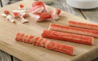 Вкусный салат из крабовых палочек без кукурузы: рецепты с фото