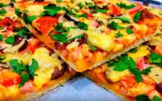 Домашняя пицца в духовке. 12 рецептов очень вкусной пиццы в домашних условиях