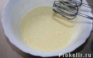 Оладьи на кефире с яблоками