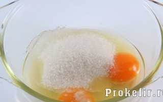 Блины на кефире заварные