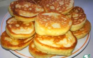 Оладьи на кефире