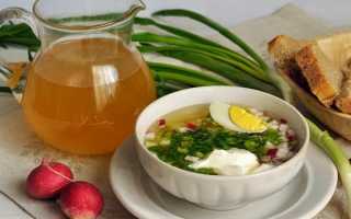 Окрошка на квасе: самая настоящая и безумно вкусная