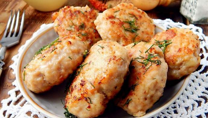 котлеты из куриного фарша