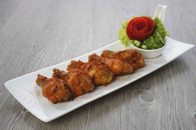 ножки куриные, зажаренные в электрошашлычнице