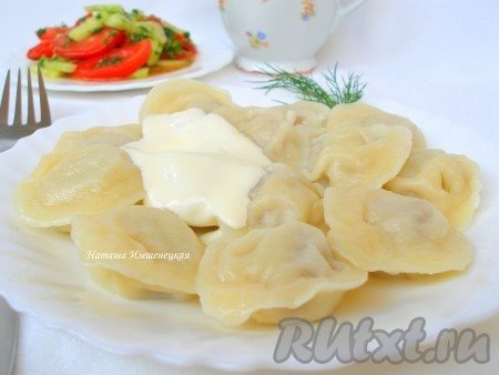 Рецепт пельменей на кефире