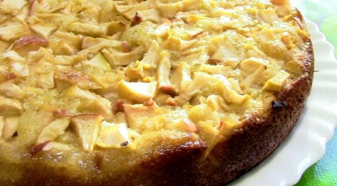 Шарлотка на кефире с яблоками рецепт очень вкусные рецепты супер