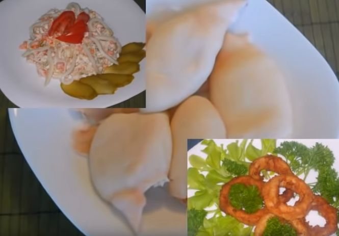 встречаются подачи кальмаров