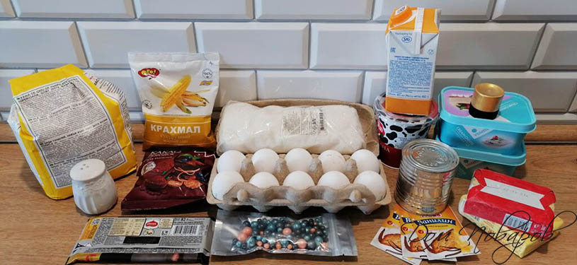 Чизкейк с крем-брюле и савоярди Чизкейк с крем-брюле и савоярди