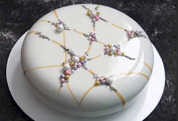 Зеркальная глазурь