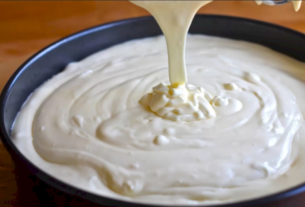 Белая глазурь на сметане