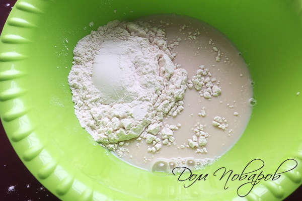 Соевое молоко и мука