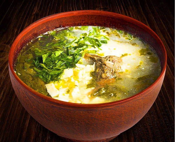 Зеленый борщь