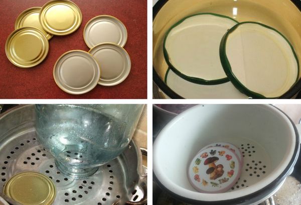 стерилизация крышек