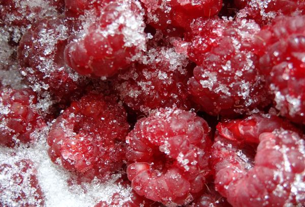 ягоды с сахаром