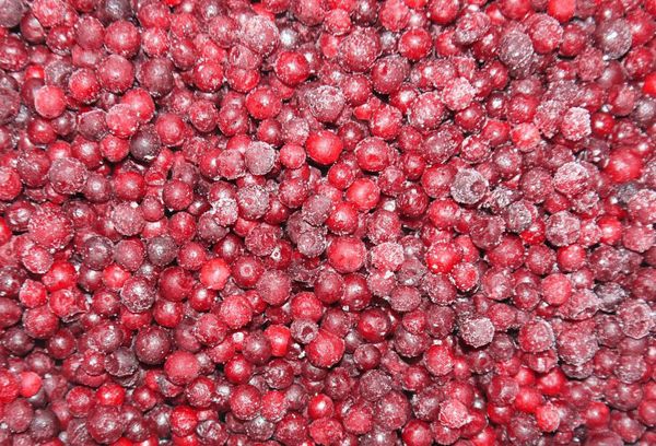 замороженная брусника