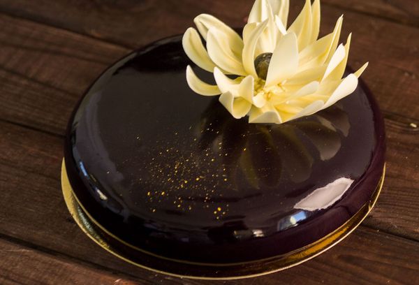 Зеркальная глазурь