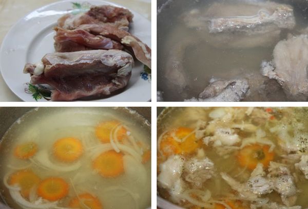 бульон из кролика