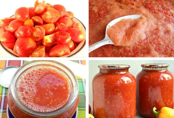 приготовление пасты из помидоров