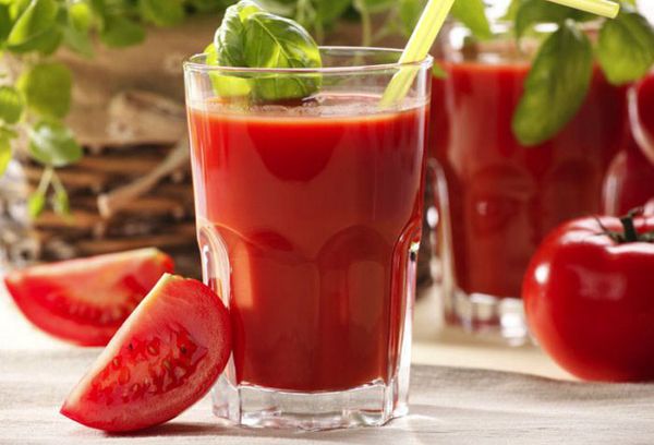 сок в стакане