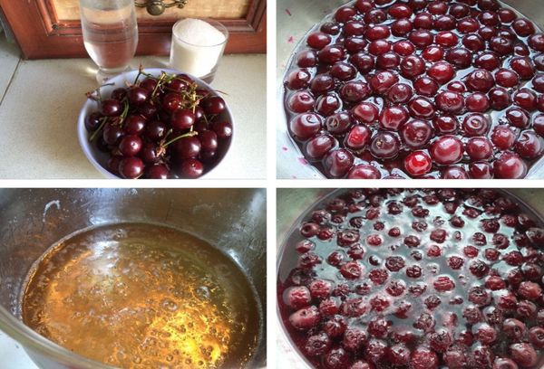 варенье с густым сиропом