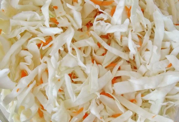 нарезанная капуста