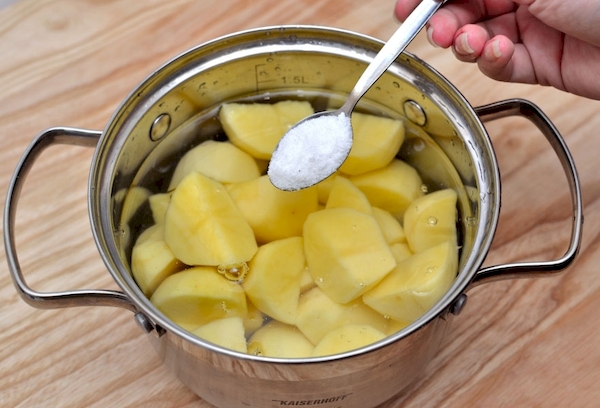 Отварной картофель