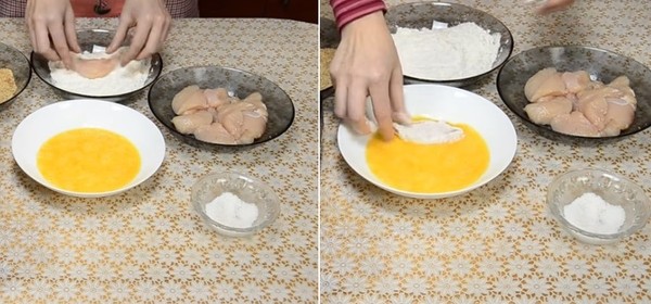 Приготовить домашние наггетсы в микроволновке