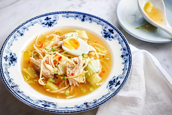 Лапша с курицей