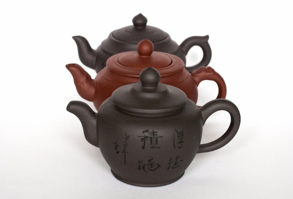 Пуэр в глиняном чайнике