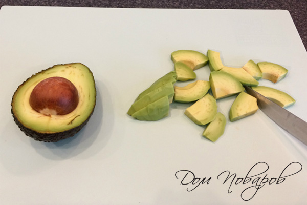 Нарезка авокадо