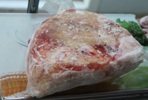 замороженное вымя говяжье