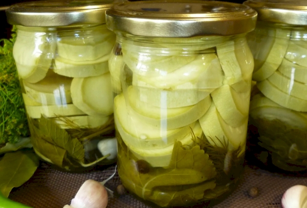 Кисло-сладкие кабачки на зиму