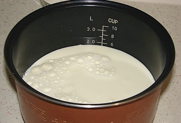 Приготовление творога в мультиварке