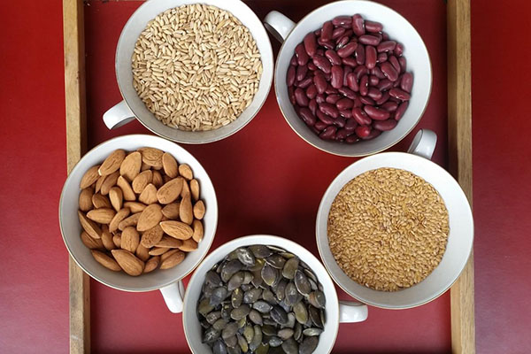 Бобовые, орехи и семена