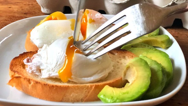 Яйцо-пашот в микроволновке